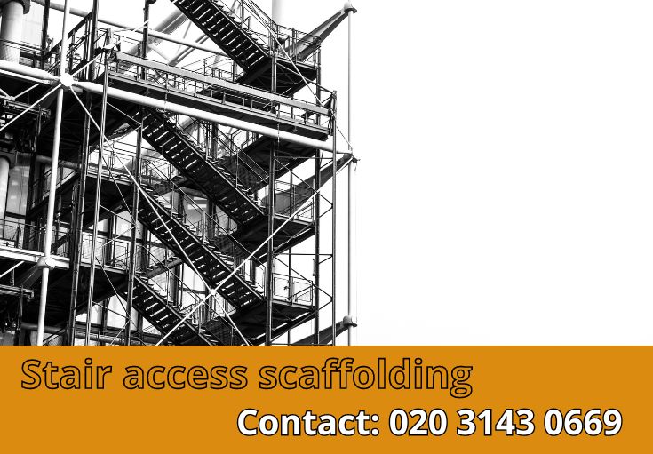 Stair Access Scaffolding Notting Hill